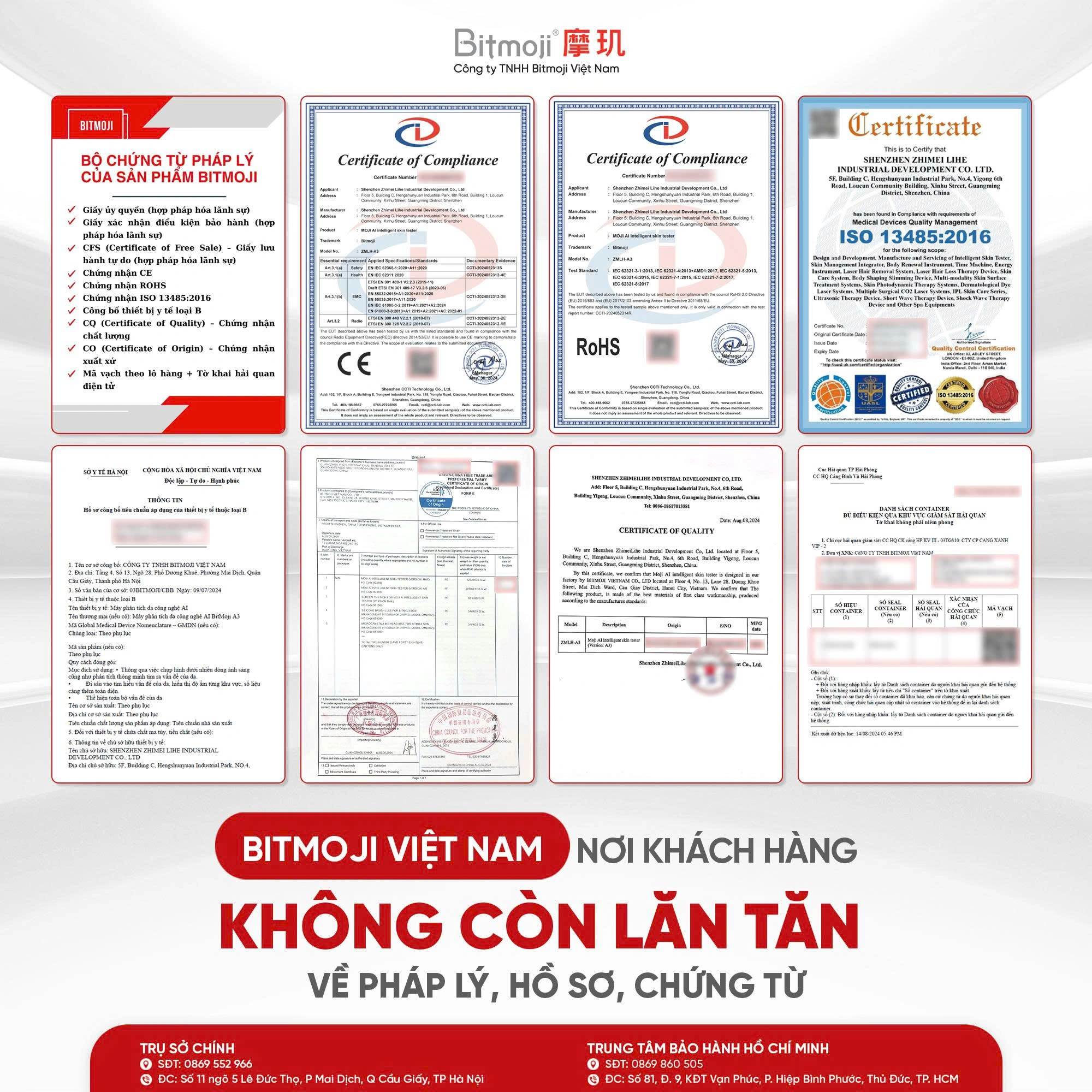 THÔNG TIN XÁC THỰC PHÁP LÝ