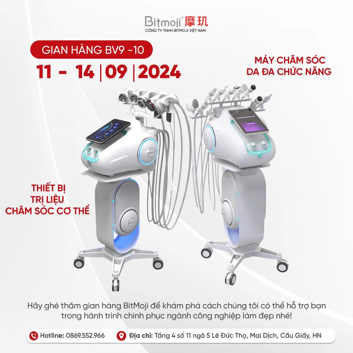 BITMOJI THAM DỰ TRIỂN LÃM VIETNAM BEAUTYCARE EXPO 2024 – KHÁM PHÁ CÔNG NGHỆ CHĂM DA TƯƠNG LAI